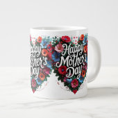 Happy Mother's day ジャンボコーヒーマグカップ (正面右)