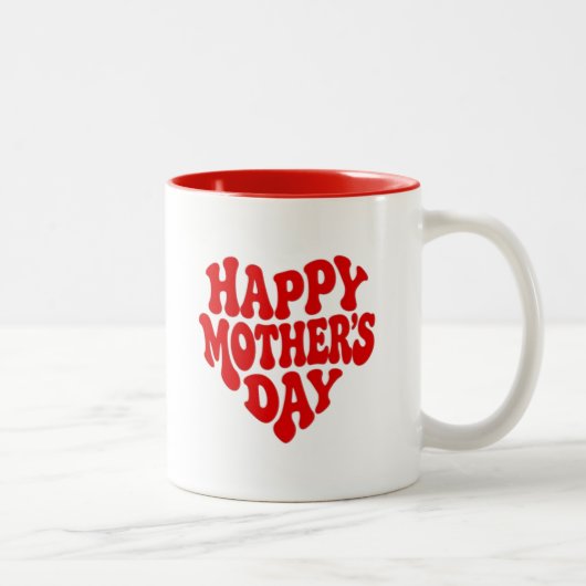 Happy Mother's Day ツートーンマグカップ (右)