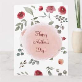 HAPPY MOTHER'S DAY(バラ)カード カード