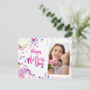Happy Mother's Day パーソナライズされた Photo ポストカード