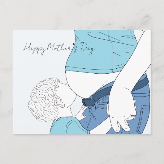 Happy Mother's Day ポストカード (正面)