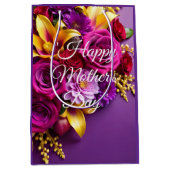 Happy Mother's Day  ミディアムペーパーバッグ (正面)