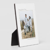 Happy Mother's Day, モダンミニマル Photo Memory フォトプラーク (側面)