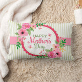 Happy Mother's Day ランバークッション (ブランケット)