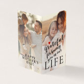 Happy Mother's Day 2枚パーソナライズされたの写真と文字 (外部)