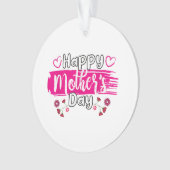 Happy Mother's Day 2025女性用TシャツMom Grand オーナメント (正面)