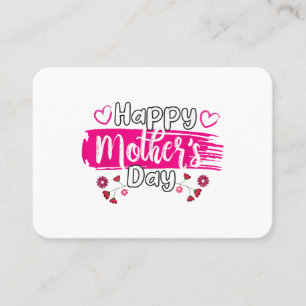 Happy Mother's Day 2025女性用TシャツMom Grand 名刺