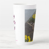 Happy Mother's Day 2025 by RoseWrites カフェラテマグ (正面)