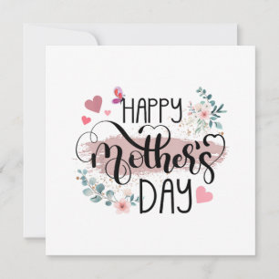 Happy Mother's Day 2025 Women Momのかわいいフローラ