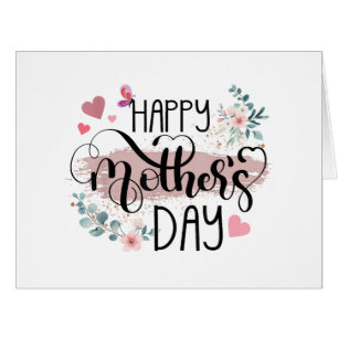 Happy Mother's Day 2025 Women Momのかわいいフローラ