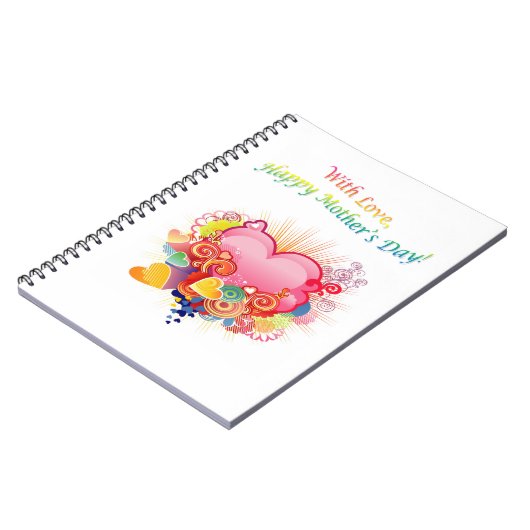 Happy Mother's Day #3 - Journal ノートブック (左側)