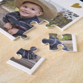 Happy Mother's Day 4 Photo Collage Family ジグソーパズル (側面)