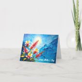 Happy Mother's Day Australian Myrtle花 カード (正面)