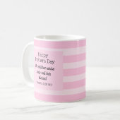 Happy Mother's Day Bible 賛美 Verse Christian コーヒーマグカップ (正面左)