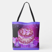 Happy Mother's Day Cake Tote Bag トートバッグ (裏面)