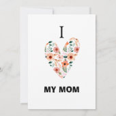 Happy mothers day card (裏面)