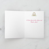 Happy Mother's Day Card カード (内部)