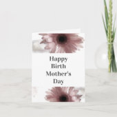 Happy Mother's Day Card - 生みの母 カード (正面)