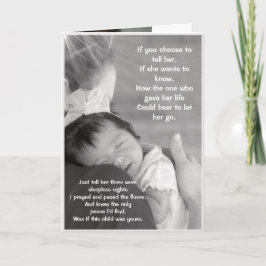 Happy Mother's Day Card – 養母または誕生母 カード