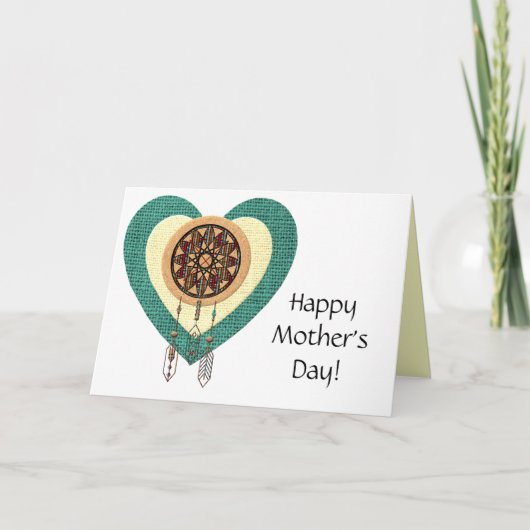 Happy Mother's Day Card with Dreamcatcher シーズンカード (正面)