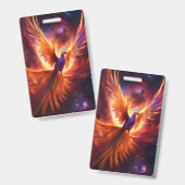 " Happy Mother's Day": Celestial Phoenix バッジ (正面＆裏面)