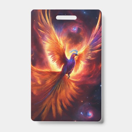 " Happy Mother's Day": Celestial Phoenix バッジ (裏面)