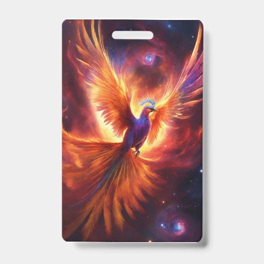 " Happy Mother's Day": Celestial Phoenix バッジ (正面)