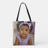 Happy Mother's Day Custom 6 Photo  トートバッグ (裏面)