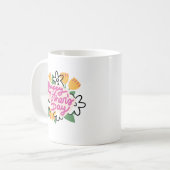 Happy Mother's Day Custom Mug - Mom Gift コーヒーマグカップ (正面左)
