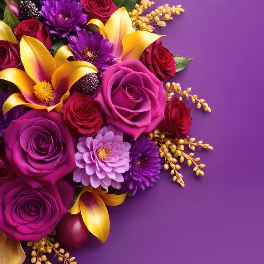 Happy Mother's Day Floral Bouquet  コーヒーマグカップ