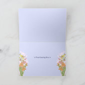 Happy Mother's Day Flowers (photo frame) カード (内部)