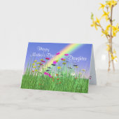 Happy Mothers Day for Daughter春の花 カード (黄色い花)