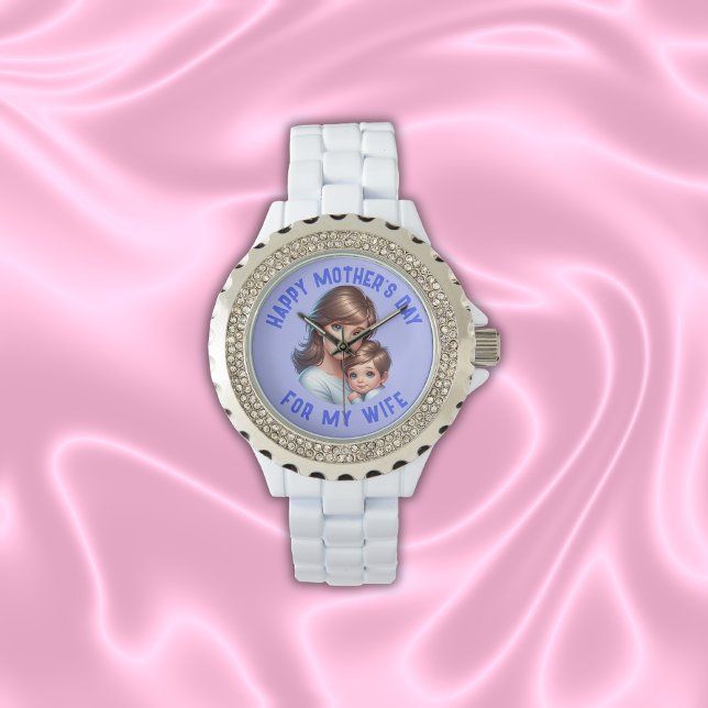 Happy Mother's Day for My Wife | 腕時計 (クリエイターアップロード済み)