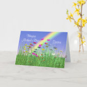 Happy Mothers Day for Sister春の花 カード (黄色い花)