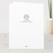 Happy Mother's Day Friend Coloringページ花 カード (裏面)