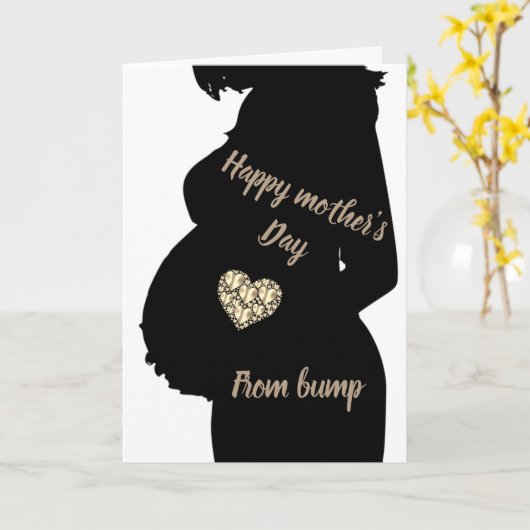 Happy Mother's Day from bump カード (黄色い花)