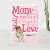 Happy Mother's Day from Husband カード (正面)