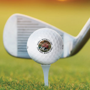 Happy Mother's Day Gift for Mom写真パーソナライズされた ゴルフボール