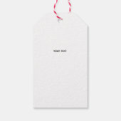 Happy mothers day. Gold simple script calligraphy  ギフトタグ (裏面)