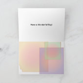 Happy Mother's Day Greeting シーズンカード (内部)