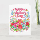 Happy Mother's Day Greeting Card カード (正面)