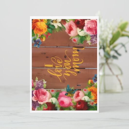 Happy Mother's Day Greeting Card シーズンカード (スタンド正面)