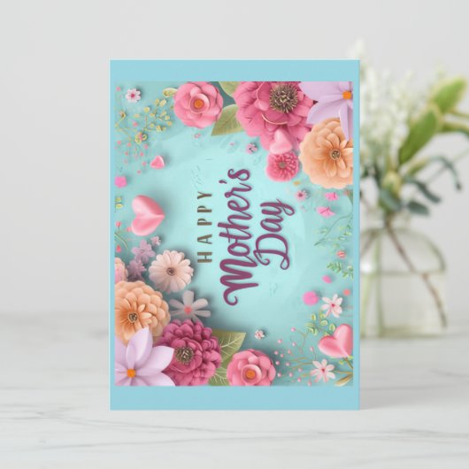 Happy Mother's Day Greeting Card シーズンカード (スタンド正面)