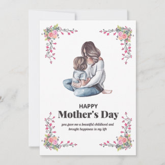 Happy Mothers Day Greeting Card シーズンカード