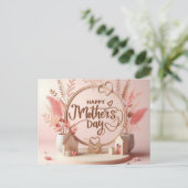 Happy Mother's Day Greeting Card ポストカード (スタンド正面)
