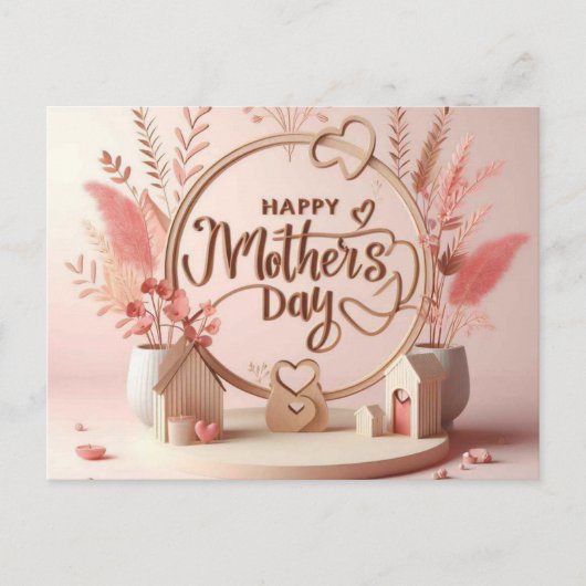 Happy Mother's Day Greeting Card ポストカード (正面)
