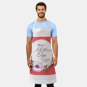 Happy Mothers Day Have Nice Day & Better Night エプロン (着用した状態)