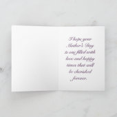 Happy Mothers Day in Purple カード (内部)