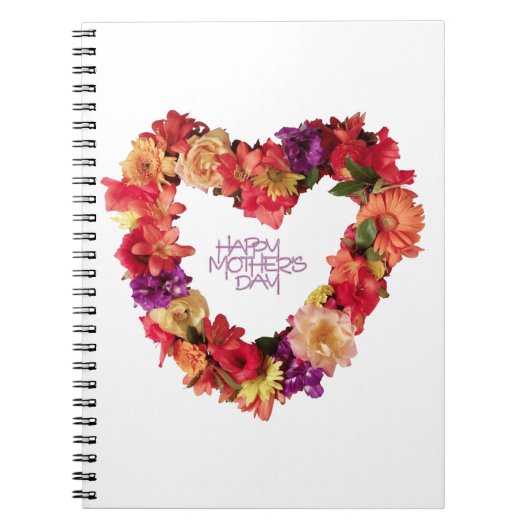 Happy Mother's Day Journal、Create Your Own Day ノートブック (正面)