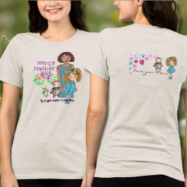 HAPPY MOTHER'S DAY & KIDS トライブレンドＴシャツ